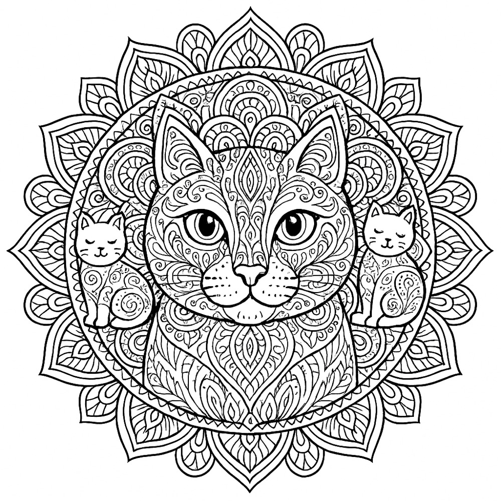 Cat Mandala