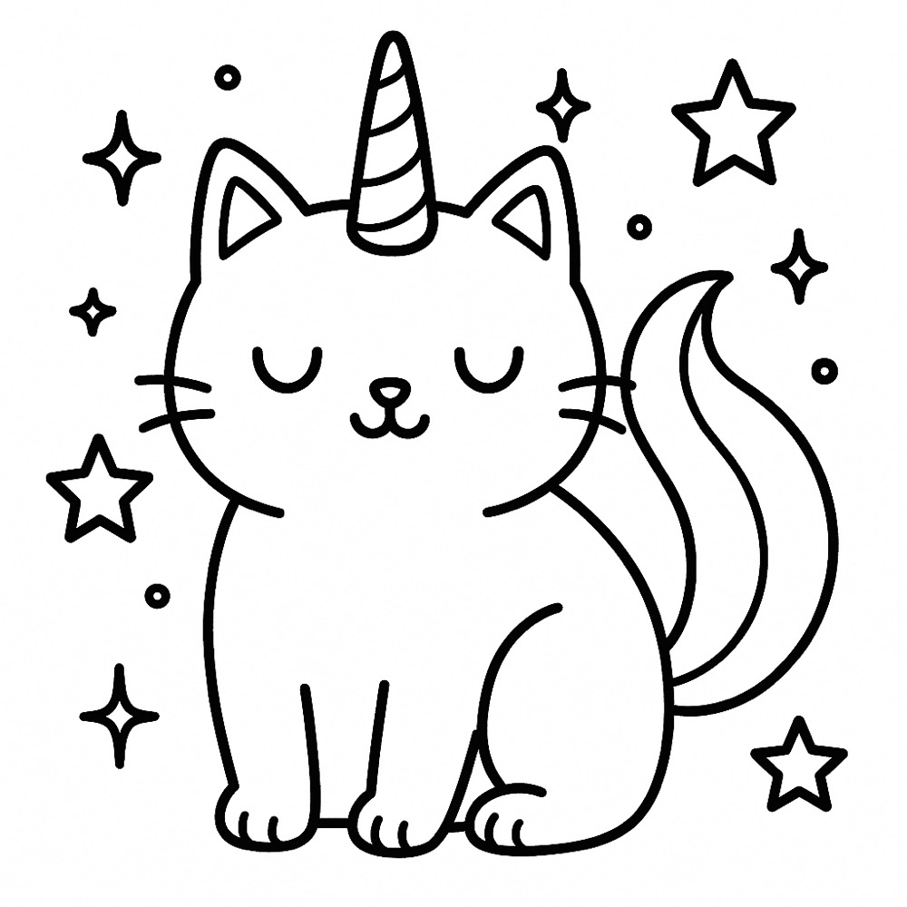 Unicorn Cat