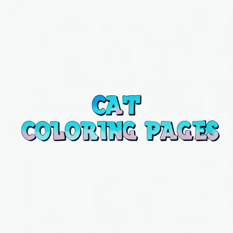 Cat Coloring Pages
